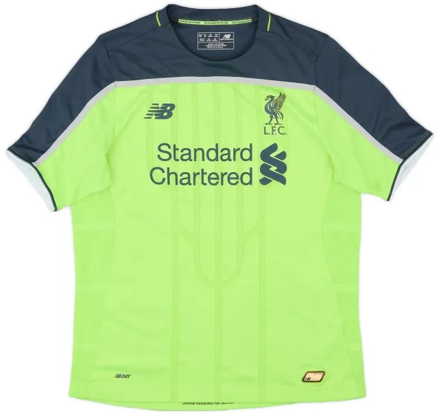 NewBalance 2016-17 Liverpool Third Shirt - 7/10 - (XL.Boys)