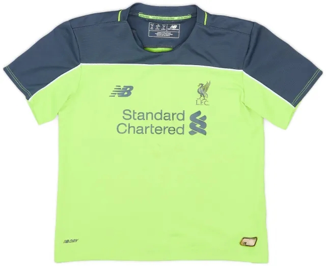 NewBalance 2016-17 Liverpool Third Shirt - 5/10 - (S.Boys)