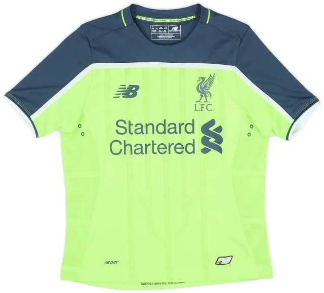 NewBalance 2016-17 Liverpool Third Shirt - 7/10 - (S.Boys)