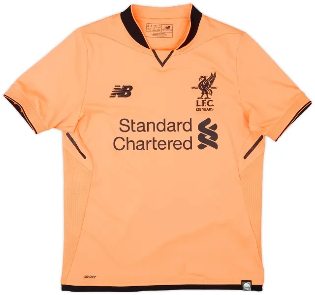 NewBalance 2017-18 Liverpool 125 Years Third Shirt - 8/10 - (L.Boys)
