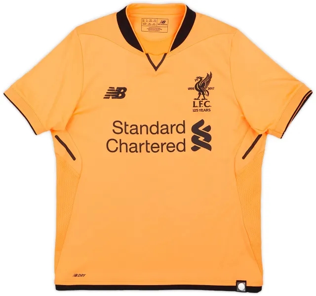 NewBalance 2017-18 Liverpool 125 Years Third Shirt - 8/10 - (L.Boys)