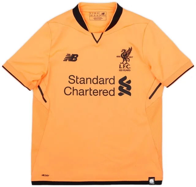 NewBalance 2017-18 Liverpool 125 Years Third Shirt - 8/10 - (L.Boys)