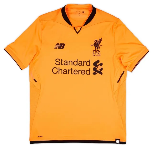 NewBalance 2017-18 Liverpool 125 Years Third Shirt - 5/10 - (S)