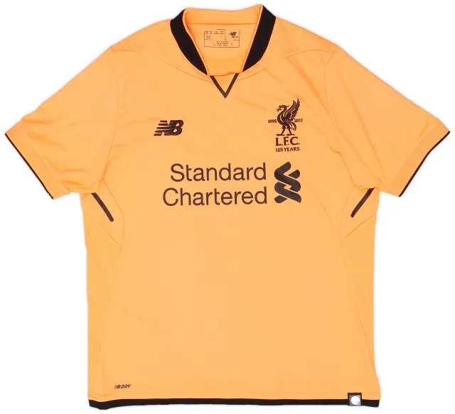 NewBalance 2017-18 Liverpool 125 Years Third Shirt - 9/10 - (XL.Boys)