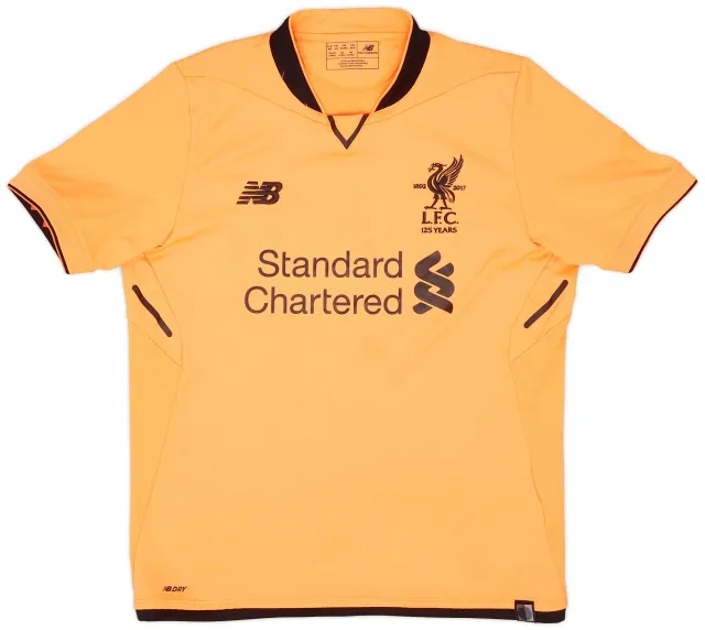 NewBalance 2017-18 Liverpool 125 Years Third Shirt - 8/10 - (XL.Boys)