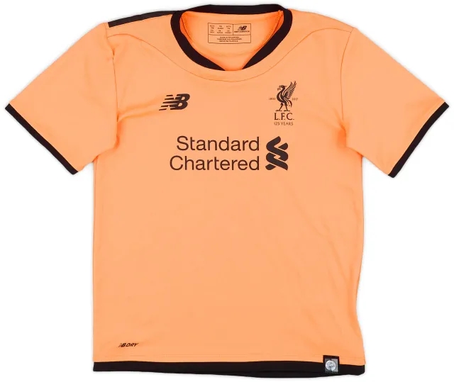NewBalance 2017-18 Liverpool 125 Years Third Shirt - 9/10 - (S.Boys)