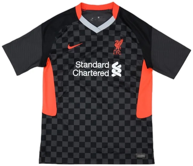 Nike 2020-21 Liverpool Third Shirt - 8/10 - (XL.Boys)