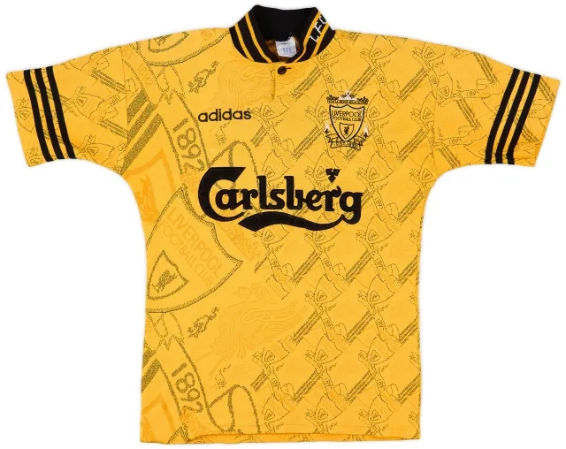 adidas 1994-96 Liverpool Third Shirt - 8/10 - (S)