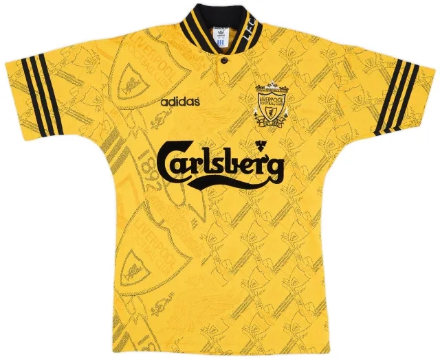 adidas 1994-96 Liverpool Third Shirt - 9/10 - (S)
