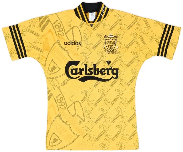 adidas 1994-96 Liverpool Third Shirt - 8/10 - (S)