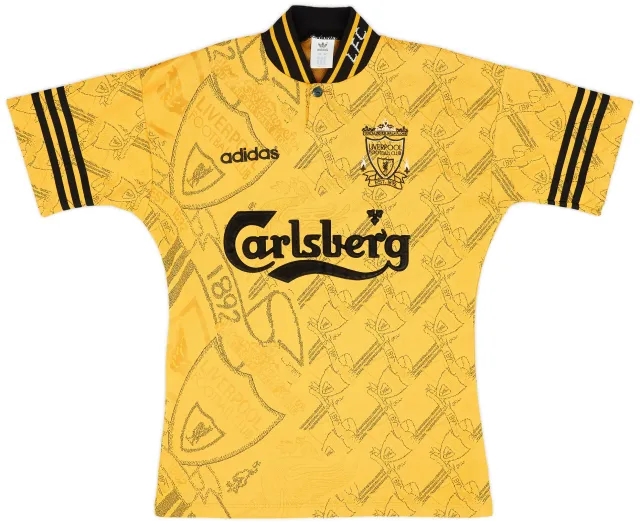 adidas 1994-96 Liverpool Third Shirt - 9/10 - (S)