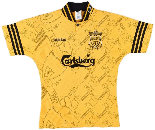 adidas 1994-96 Liverpool Third Shirt - 8/10 - (M.Boys)