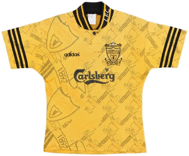 adidas 1994-96 Liverpool Third Shirt - 8/10 - (M.Boys)
