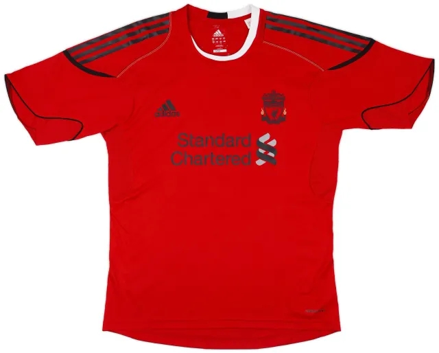 2010-11 Liverpool adidas Training Shirt - 7/10 - (XL)