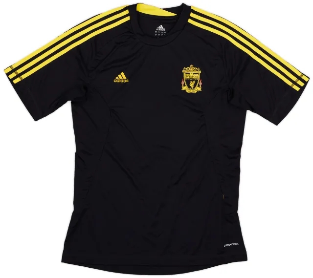 2010-11 Liverpool adidas Training Shirt - 8/10 - (L)