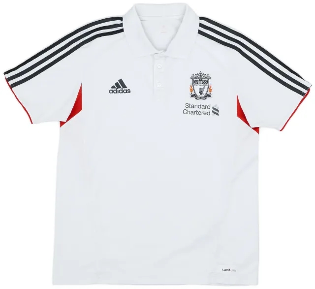 2011-12 Liverpool adidas Polo Shirt - 7/10 - (L)