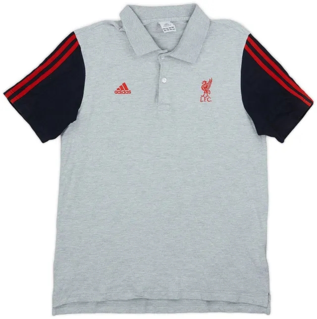2011-12 Liverpool adidas Polo Shirt - 8/10 - (M)