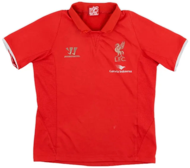 2013-14 Liverpool Warrior Polo Shirt - 5/10 - (M.Boys)