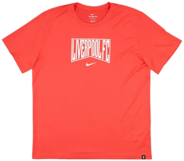 2022-23 Liverpool Nike Cotton Tee - 9/10 - (XL)