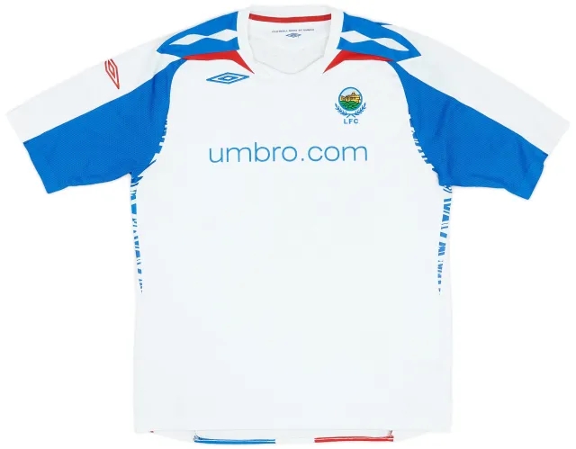 Umbro 2007-08 Linfield Away Shirt - 8/10 - (XL)