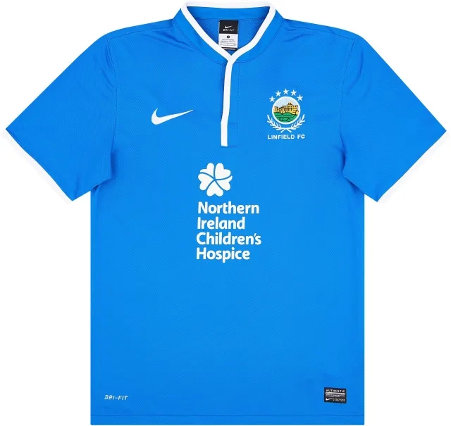 Nike 2013-14 Linfield Home Shirt - 9/10 - (S)