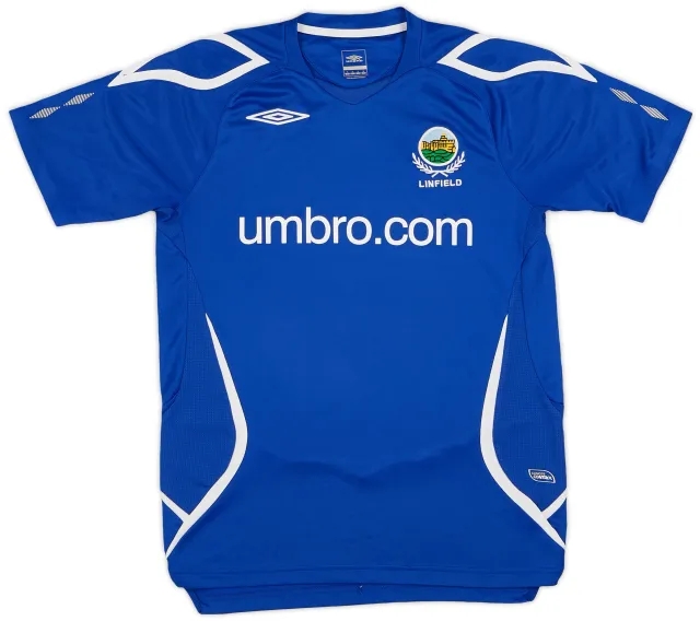 2008-09 Linfield Umbro Training Shirt - 9/10 - (S)