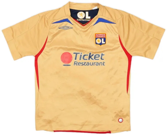 Umbro 2007-08 Lyon Away Shirt - 6/10 - (XS.Boys)