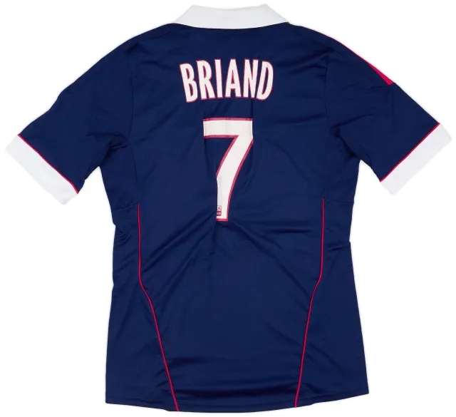 adidas 2011-12 Lyon Away Shirt Briand #7 - 4/10 - (M)