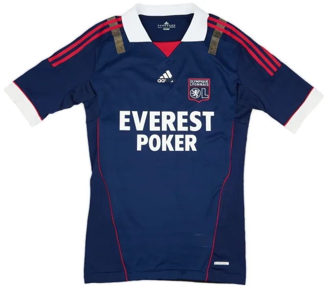 adidas 2011-12 Lyon Player Issue TechFit Away Shirt - 4/10 - (XL)