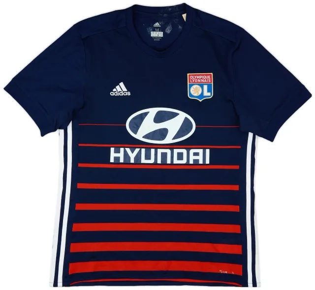 adidas 2017-18 Lyon Away Shirt - 5/10 - (M)