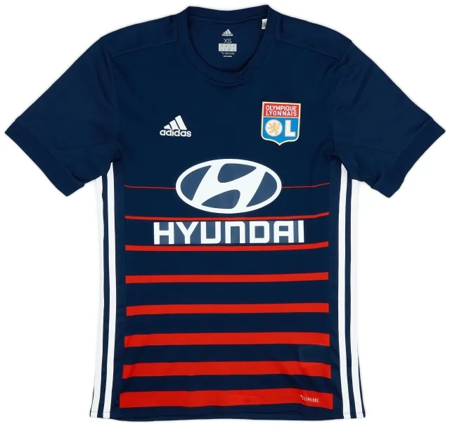adidas 2017-18 Lyon Away Shirt - 9/10 - (XS)