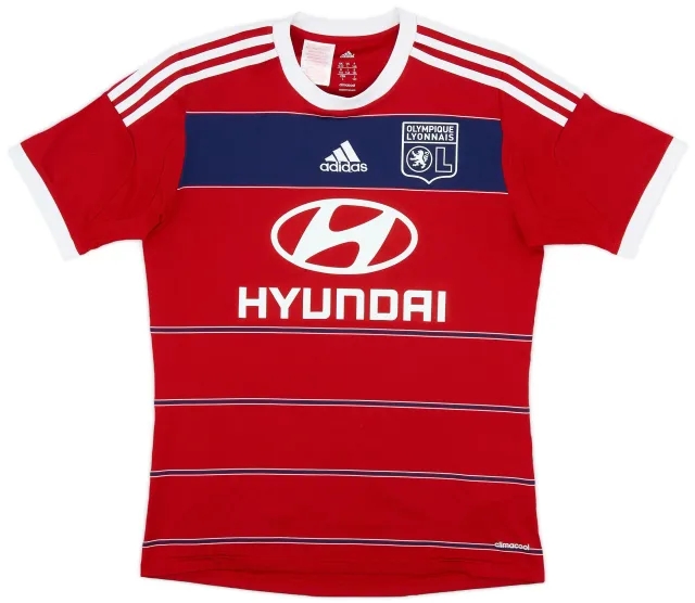 adidas 2013-14 Lyon Away Shirt - 9/10 - (L.Boys)