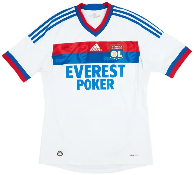 adidas 2011-12 Lyon Home Shirt - 6/10 - (M)