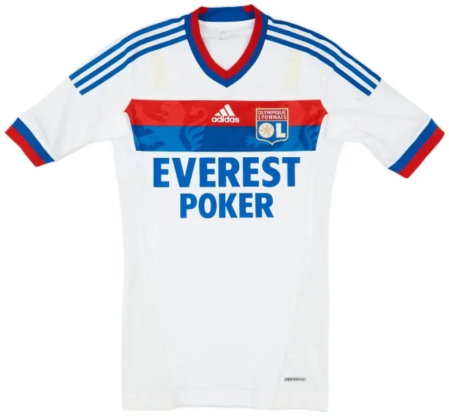adidas 2011-12 Lyon TechFit Home Shirt - 7/10 - (M)