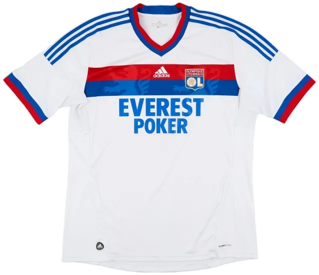 adidas 2011-12 Lyon Home Shirt - 8/10 - (XXL)
