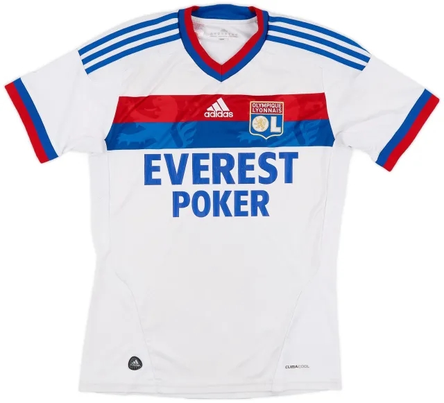 adidas 2011-12 Lyon Home Shirt - 5/10 - (XL.Boys)
