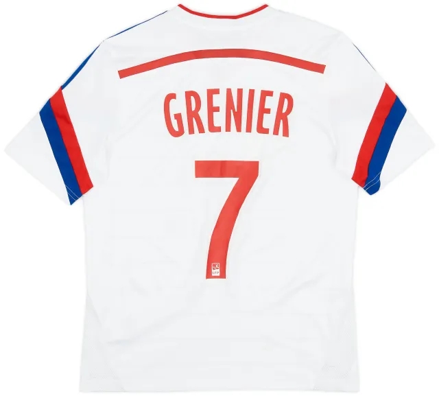 adidas 2014-15 Lyon Home Shirt Grenier #7 - 7/10 - (L.Boys)