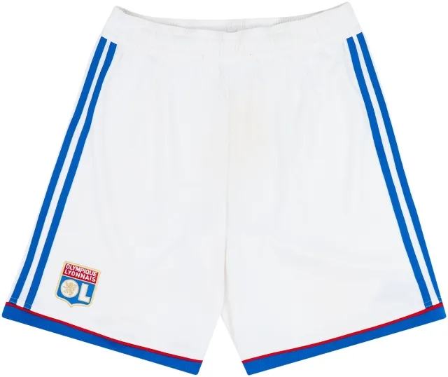 adidas 2011-12 Lyon Home Shorts - 5/10 - (S)