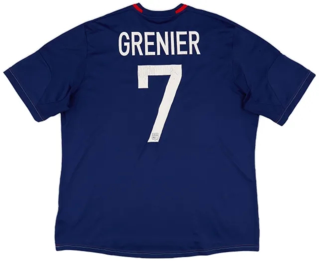 adidas 2013-14 Lyon Third Shirt Grenier #7 - 5/10 - (XXL)
