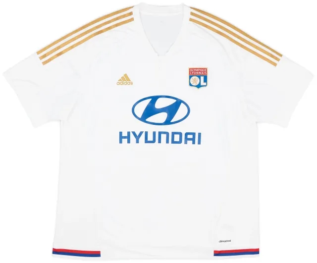 adidas 2015-16 Lyon Third Shirt - 9/10 - (XXL)