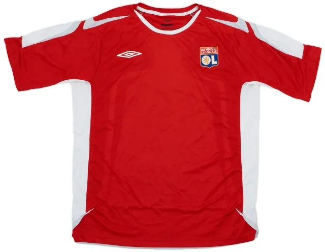 Umbro Lyon Mens SS Home Shirt 2006/07