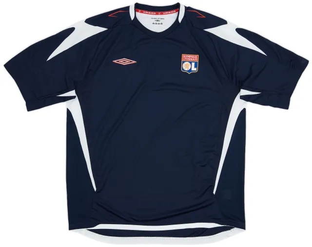 2006-08 Lyon Umbro Training Shirt - 6/10 - (XL)