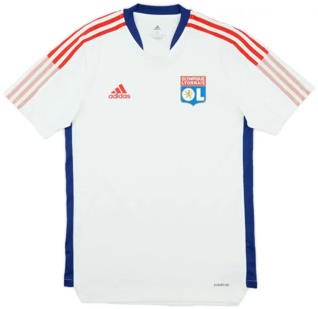 2021-22 Lyon adidas Training Shirt - 9/10 - (S)