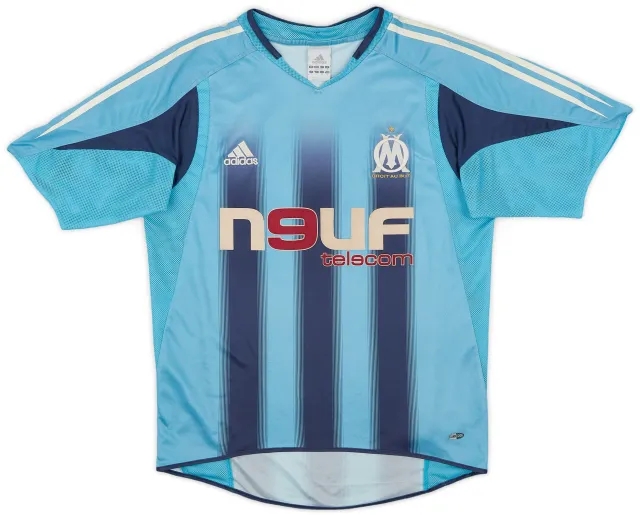 adidas 2004-05 Olympique Marseille Away Shirt - 6/10 - (S)
