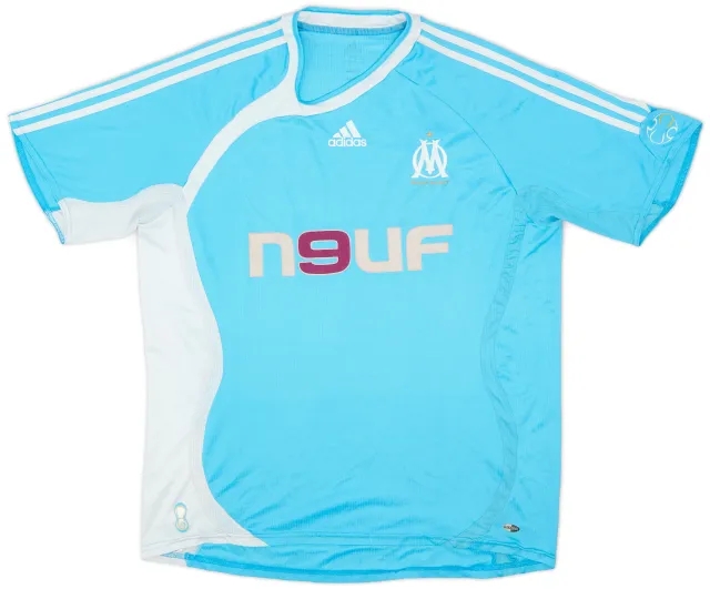 adidas 2006-07 Olympique Marseille Away Shirt - 5/10 - (XL)