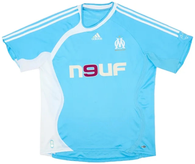 adidas 2006-07 Olympique Marseille Away Shirt - 5/10 - (XL)