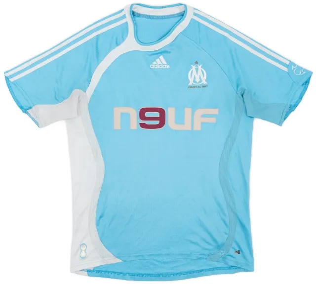 adidas 2006-07 Olympique Marseille Away Shirt - 5/10 - (M)