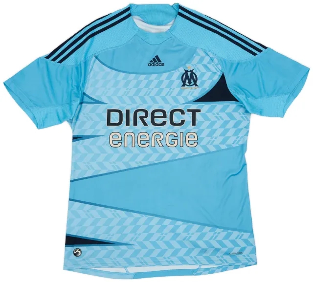 adidas 2009-10 Olympique Marseille Away Shirt - 6/10 - (XL)