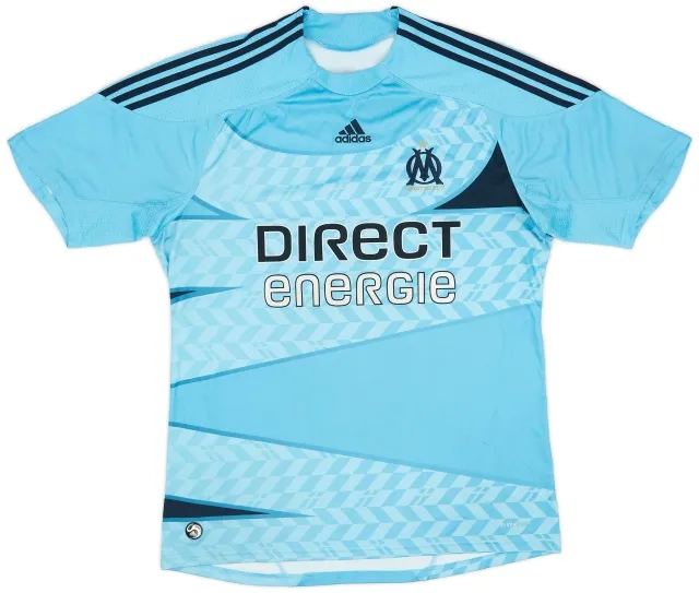 adidas 2009-10 Olympique Marseille Away Shirt - 7/10 - (XL)