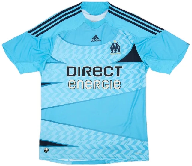adidas 2009-10 Olympique Marseille Away Shirt - 7/10 - (XL)